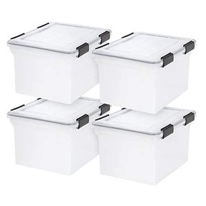 lot 284 image: IRIS USA UCB FB File Box Clear