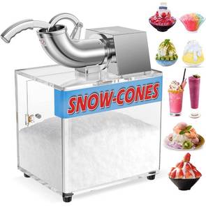 lot 287 image: Kacsoo Snow Cone Machine,Commercial Ice Shaver Machine,Electric Ice Crusher,110V,with Safety On,Off Switch,for Home and Commercial Use
