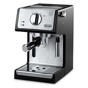 lot 296 image: DeLonghi ECP3420 15 Bar Pump Espresso and Cappuccino Machine, Black