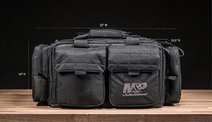 lot 1 image: SMITH & WESSON S&W and M&P Tactical Range Bags with Weather Resistant Material for Shooting, Range, Storage and Transport