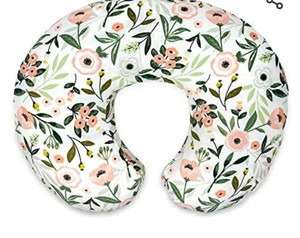 lot 48550 image: Boppy Nursing Pillow and Positioner,Original,Pink Garden Flowers