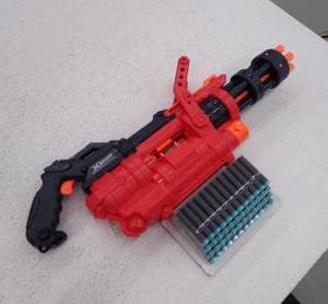 lot 48552 image: XShot Nerf Gun, Red