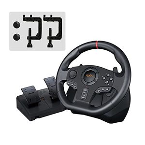 lot 48575 image: Gaming Steering Wheel PC Racing Wheel 270900 Degree