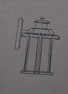 lot 48592 image: Lamomo Dusk to Dawn Sensor Outdoor Wall Light, Porch Light
