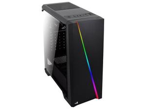 lot 48602 image: AeroCool Cylon RGB Mid Tower with Acrylic Side window, Black