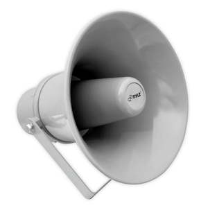 lot 48645 image: PYLE Indoor  Outdoor 20 Watt PA Horn Speaker w 70V Transformer