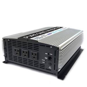 lot 48651 image: GoWISE USA 3,000-Watt Continuous 6,000-Watt Peak Go Wise USA Pure Sine Wave Inverter