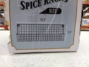 lot 48681 image: Zicoto Single Tier Black Spice Racks