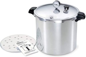 lot 48708 image: Presto 23-Quart Induction Compatible Pressure Canner