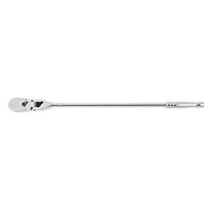lot 48751 image: GEARWRENCH 12in. Drive 84 Tooth Locking Flex Head Teardrop Ratchet 24in. - 81363A-07