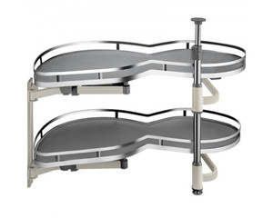 lot 48763 image: VEVOR Swing Left Blind Corner Cabinet Pull Out for 36 inch Cabinet