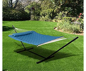 lot 48766 image: Lazcorner Hammock Set, Blue