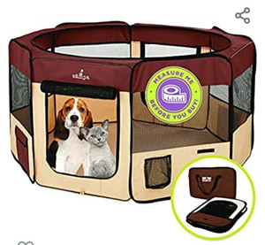 lot 48789 image: Zampa Portable Foldable Pet Playpen