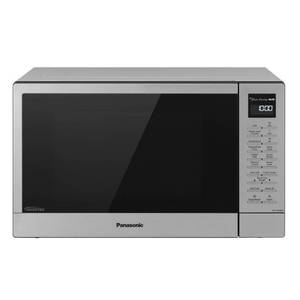 lot 48821 image: Panasonic Countertop Microwave Oven with FlashXpress, 2-in-1 Broiler, Food Warmer,Silver