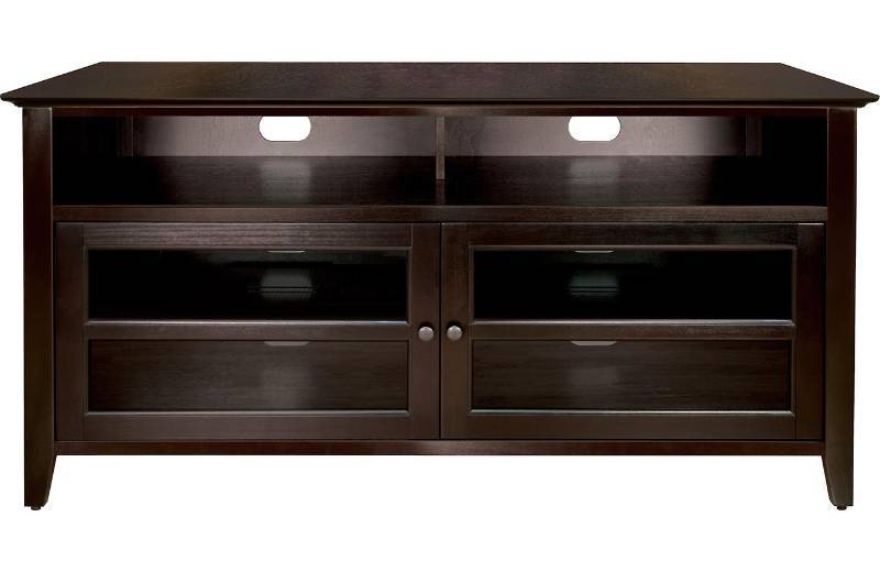 lot 7003 image: BellO WAVS99152 Audiovideo cabinet for TVs up to 55, no-tools-required assembly