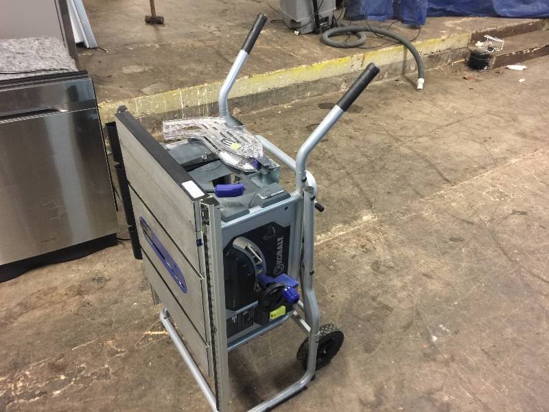 Kobalt 15 Amp 10 In Carbide Tipped Table Saw Premium Mattresses A V Furniture Bbq S Tools Clearance Sale South Kc Grandview Equip Bid