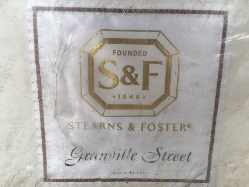 lot 7052 image: STEARNS 7 FOSTER GRANVILLE STREET- ultra plush euro-pillowtop
