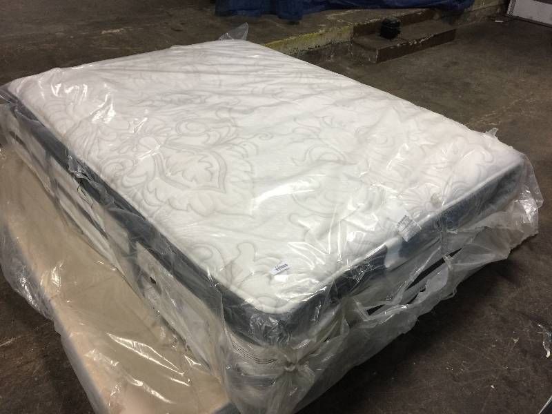 lot 7055 image: BEAUTYREST PLATINUM  QUEEN MATTRESS 60X79 - LUXURY FIRM