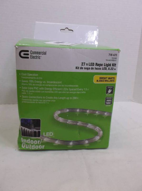 commercial electric led rope light