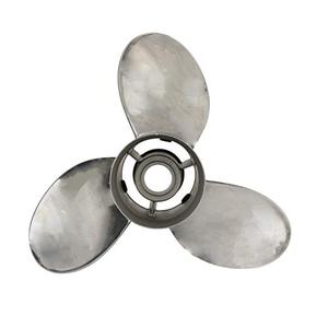 lot 14429 image: $$$ Quicksilver Thunderbolt Propeller High Polished Stainless Finish, 15.5 dia x 17 pitch, Right Hand