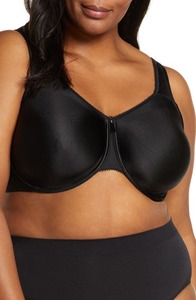 lot 44378 image: Wacoal Basic Beauty Seamless Underwire Bra in Black at Nordstrom, Size 42H
