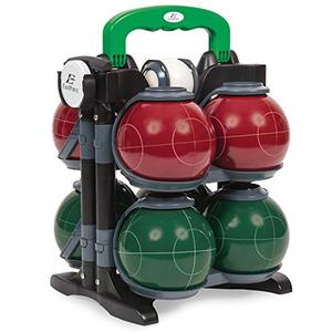 lot 44385 image: EastPoint Sports Superior Strength Resin Bocce Ball Set, 110mm with Deluxe Carry Case and All Accessories � for Backyard, Beach, Park, and Outdoors, Fun for Kids, Teens and Adults