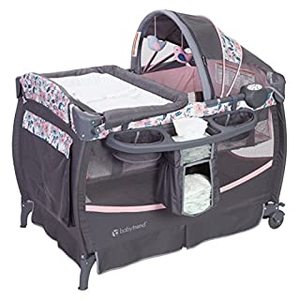 lot 44399 image: Baby Trend Deluxe II Nursery Center Portable Playard - Bluebell