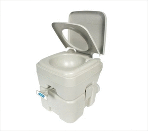 lot 5491 image: Camco 41541 Portable Toilet, 5.3 Gallon for RV, Camping, Boating and Outdoor
