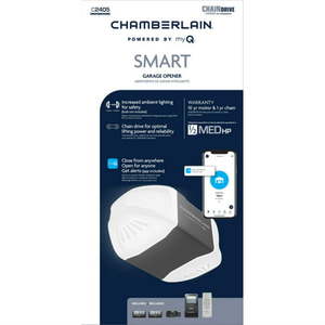lot 3213 image: DOOR OPENER CHAIN 12HP Smart Garage Opener