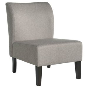 lot 3218 image: Signature Design by Ashley Triptis Small Modern Accent Chair Gray - Retail $199.99