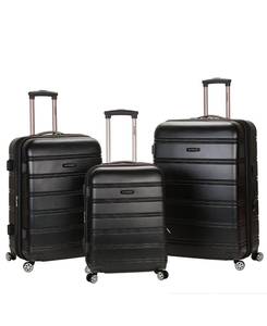 lot 5499 image: Rockland Melbourne 3-Pc. Hardside Luggage Set