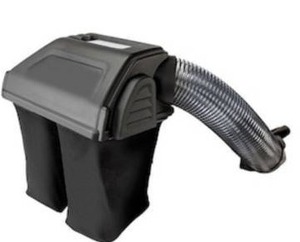 lot 10554 image: MTD 42-inch46-inch Double Bagger for Riding Lawn Mowers, Black