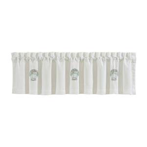 lot 10675 image: Royal Court Waters Edge Window Valance Bedding Pair