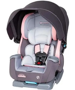 lot 2532 image: Baby Trend Cover Me 4-in-1 Convertible Car Seat - Quartz Pink
