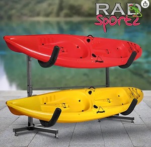 lot 3223 image: Kayak And Paddle Board Storage Rack - Retail $162.34