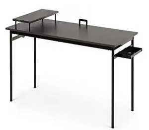lot 5479 image: Zinus Tresa Computer Desk  Workstation In Espresso, Medium