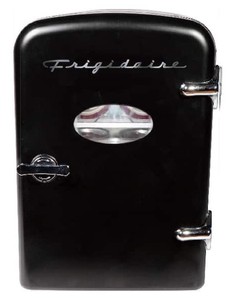 lot 8853 image: Frigidaire Desktop Fridge, Black