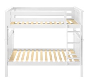 lot 10696 image: Maxwood Furniture FullFull Bunk White