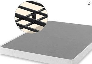 lot 10697 image: Zinus Smart 5 Box Spring Bed Frame Twin