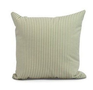 lot 10590 image: 16 x 16 Ticking Stripe Outdoor Pillow, 4 Pack