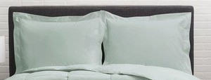 lot 2576 image: Cozy Classics Soft Serenity Pair of Shams