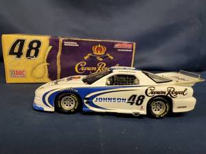lot 14314 image: Action Diecast Jimmie Johnson #48 Crown Royal 2004 IROC Xtreme 124 Scale (L11)