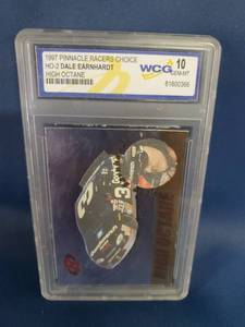 lot 14350 image: 1997 PINNACLE RACERS CHOICE HO-2 DALE EARNHARDT HIGH OCTANE 10 GEM-MT