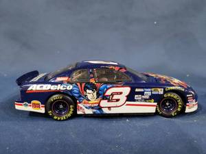 lot 14428 image: Action RCCA Dale Earnhardt Jr car #3 AC Delco Superman Diecast Car