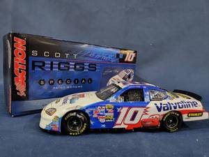 lot 14444 image: Scott Riggs #10 Valvoline Cars The Movie Pixar Autographed 2006 Dodge Charger
