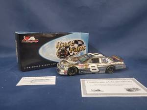 lot 14000 image: Officially Autographed by Dale Earnhardt Jr. #8 Budweiser 2007 Monte Carlo SS Chrome 1 of 2,004 CX87821BDEJOCH 124 scale