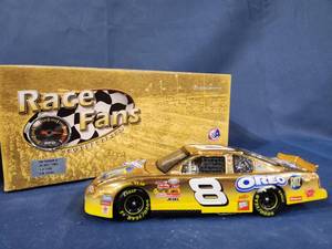 lot 14033 image: 2002 Action Race Fans Only Dale Earnhardt Jr #8 RitzOreo 1 of 2,508 24kt gold