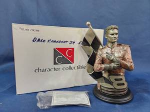 lot 14049 image: Character Collectibles Dale Earhardt Jr Sculpture 9