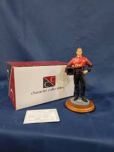 lot 14053 image: Character Collectibles Dale Earnhardt Jr Statue