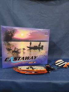 lot 14060 image: Tony Stewart #20 Home Depot 2002 Nitro Boat & Trailer Total Production of 3,210 PN 700014